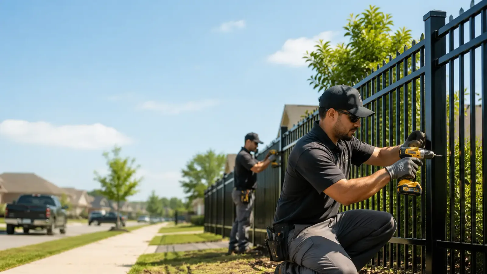 Metal Fence Installation in New Albany, OH